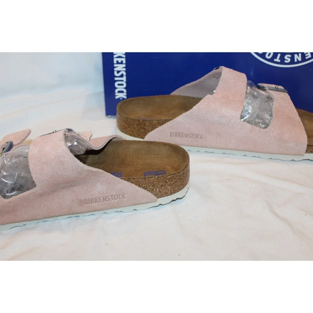 Birkenstock Women's Arizona Suede Sandals Pink Clay NIB EU 39 REGULAR